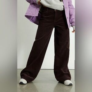 PacSun Brown Corduroy 90’s Baggy Jeans